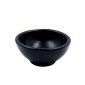 5 ciotole in terracotta per resine in grani Ø 8,5cm - Nero
