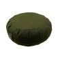 Cuscino Zafu "ANIMA" sfoderabile con Bio Kapok - Verde Bosco