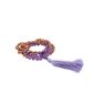 Mala "MANTRAbeads" in Rudra e Giada viola