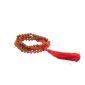 Mala "MANTRAbeads" in Rudra e Giada rossa