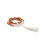 Mala "MANTRAbeads" in Rudra e Onice bianca