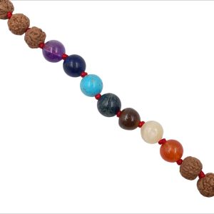 Mala "MANTRAbeads" in Rudra + 7 Chakra - immagine 3