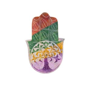 Set di 4 portaincensi quadrati in pietra saponaria (4 Soggetti diversi) - immagine 5