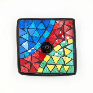 Bruciatore quadrato mosaico in terracotta - immagine 8