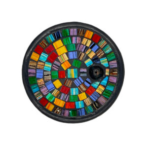 Bruciatore ciotola mosaico in terracotta - immagine 4