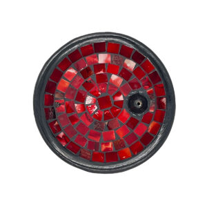 Bruciatore ciotola mosaico in terracotta - immagine 5