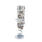 10 Bruciatori per Palo Santo e Smudge a spirale con base in acciaio
