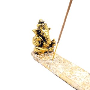 Brucia incenso a barchetta con Ganesh Bianco - immagine 3