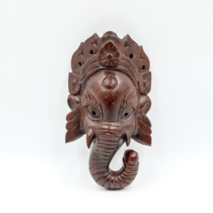 Maschera Ganesh in legno - immagine 1