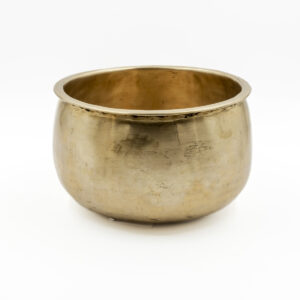 Campana tibetana vecchia "Sciamanica" - 0,61 Kg - Ø 15,5 cm - immagine 1