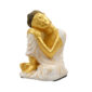 Statua Buddha relax in BaliStones* h.cm. 23x14x13 - Colore 06