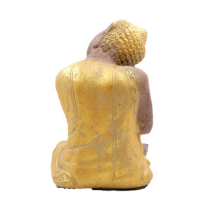 Statua Buddha relax in BaliStones* h.cm. 23x14x13 - immagine 20