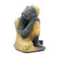 Statua Buddha relax in BaliStones* h.cm. 23x14x13 - Colore 10