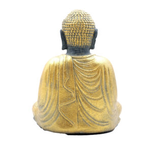 Statua Buddha seduto in BaliStones h.cm.20 - immagine 7