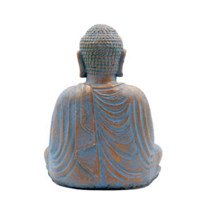 Statua Buddha seduto in BaliStones h.cm.20 - immagine 11