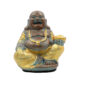 Statua Buddha abbondanza in BaliStones* h.cm.15 - Colore 01