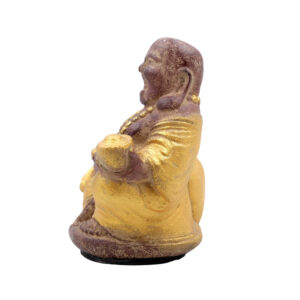 Statua Buddha abbondanza in BaliStones* h.cm.15 - immagine 6