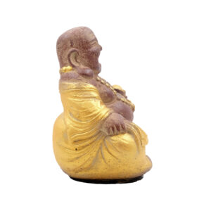 Statua Buddha abbondanza in BaliStones* h.cm.15 - immagine 7